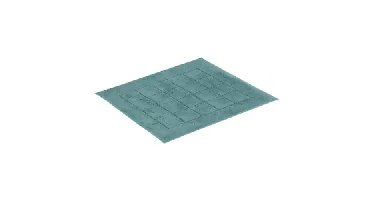 Vossen Vossen Bidetmat Exclusive Cosmos 55x65