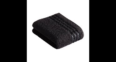 Vossen Vossen Handdoek Cult de Luxe 7900 Zwart 60x110
