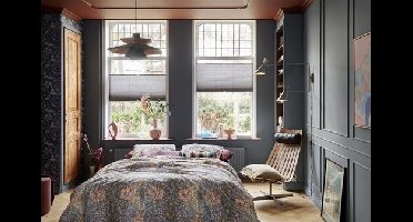 At Home At home by Beddinghouse Dekbedovertrek Scene Blue 140x200/220 cm