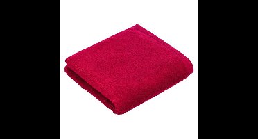 Vossen Vossen Handdoek Vegan Life 3680 kirschrot 60x110