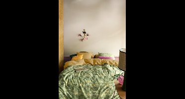 At Home At Home by Bedding House Dekbedovertrek Ancient Olijfgroen 240x200/220 cm