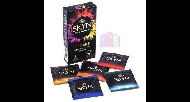 SKYN 5 Senses - Assortiment Van 5 Latexvrije Condooms