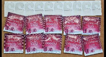 Condoom Anoniem Kerstcondooms Voor In De Boom - 5 Varianten 10 stuks