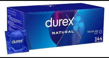 Durex Classic Natural Condooms 144 stuks (grootverpakking)