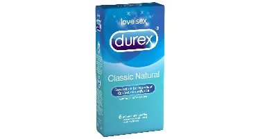 Durex Classic Natural Condooms 6 stuks