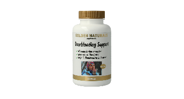 Golden Naturals Doorbloeding support 60 Vegetarische capsules