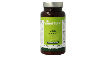 SanoPharm Zink wholefood 30 Capsules