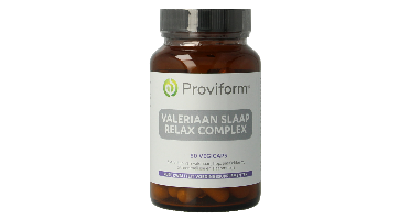 Proviform Valeriaan slaap relax complex 60 Vegetarische capsules