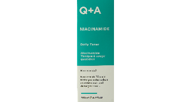 Q+A Niacinamide daily toner 100 Milliliter