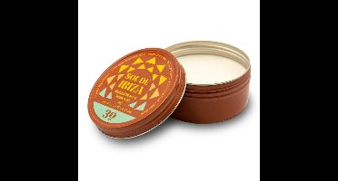 Sol De Ibiza Zonnebrand blikje vegan SPF30 100 Gram