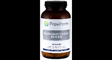 Proviform Magnesium tauraat B6 & B12 180 Vegetarische capsules