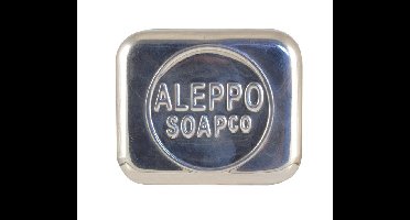 Aleppo Soap Co Zeepdoos aluminium leeg voor Aleppo zeep 1 Stuks