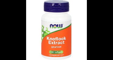 NOW Knoflook extract 100 Softgels