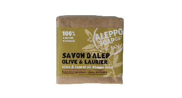Aleppo Soap Co Zeep olive & laurier 190 Gram