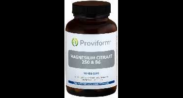 Proviform Magnesium citraat 250 & B6 90 Vegetarische capsules