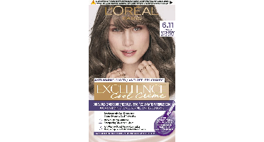 Excellence Cool creme 6.11 ultra as donkerblond 1 Stuks