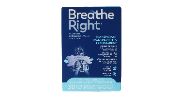 Breathe Right Neusstrips clear 30 Stuks