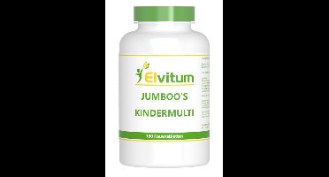 Elvitum Jumboos kindermulti 180 Kauwtabletten