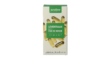 Purasana Levertraan 120 Softgels
