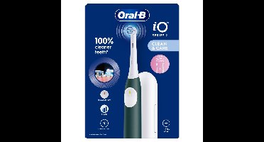 Oral B Elektr tandenborstel iO2 forest green + reisetui 1 Stuks