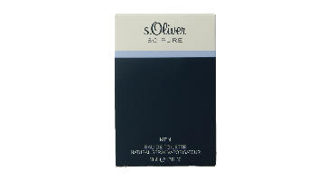 S Oliver So pure men eau de toilette 50 Milliliter