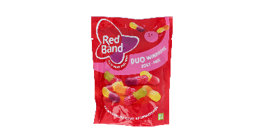 Red Band Winegums duo zoet fris 215 Gram