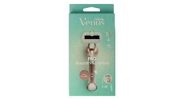 Gillette Venus deluxe smooth sensitive rosegold razor 1 Stuks