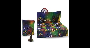 Green Tree Kegelwierook reiki energy 10 Stuks