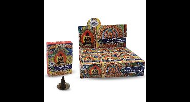 Green Tree Kegelwierook buddhist tantra 12 Stuks