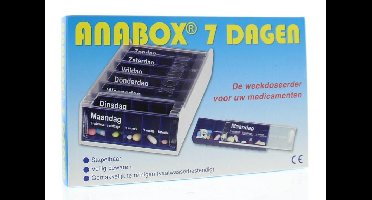Spruyt Hillen Anabox 7 dagen blauw 1 Stuks