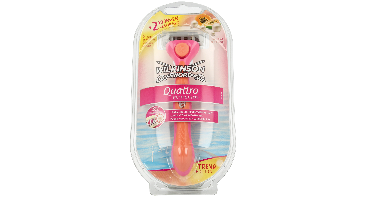 Wilkinson Quattro woman coral razor 1 Stuks