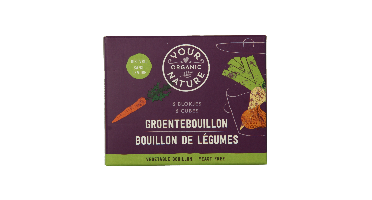 Your Organic Nature Groentebouillonblokjes helder bio 6 Stuks