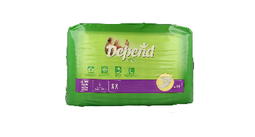 Depend Flex super+ maat L 14 Stuks