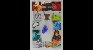 Steengoed Hanger gezondheidssteen lapis lazuli 1 Stuks