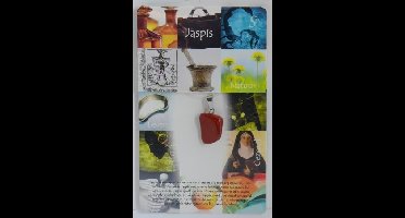 Steengoed Hanger gezondheidssteen jaspis rood 1 Stuks