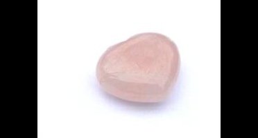 Ruben Robijn Edelsteenhart roze kwarts 1 Stuks