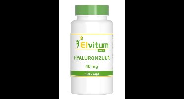 Elvitum Hyaluronzuur 100 Capsules