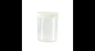Spruyt Hillen Tabletflacon 170ml transparant met dop 35 Stuks