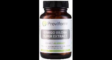 Proviform Ginkgo biloba super extract 200mg 60 Vegetarische capsules
