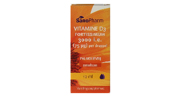 SanoPharm Vitamine D3 fortissimum Emulsan 10 Milliliter