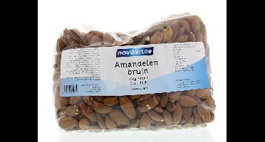 Nova Vitae Amandelen bruin ongebrand raw 1 Kilogram