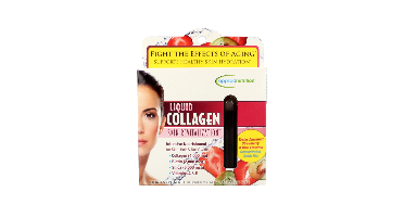 Irwin Naturals Liquid collagen skin revital 10 Stuks