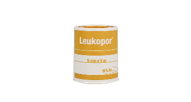Leukopor Hechtpleister 5m x 5cm 1 Stuks