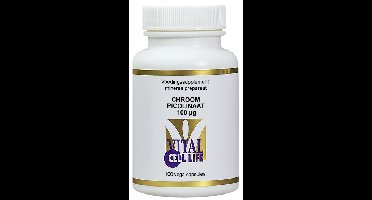 Vital Cell Life Chroom picolinaat 100 mcg 100 Capsules