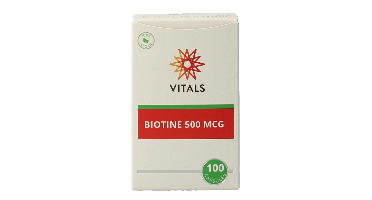 Vitals Biotine 500 mcg 100 Capsules