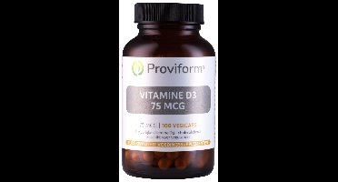 Proviform Vitamine D3 75mcg 100 Vegetarische capsules