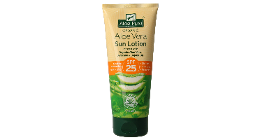 Optima Aloe pura organic aloe vera zonnelotion SPF25 200 Milliliter