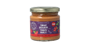 Your Organic Nature Sandwichspread tomaat basilicum bio 180 Gram