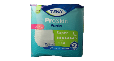 Tena Proskin pants super L 12 Stuks