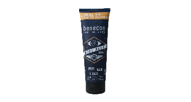 Benecos natural beauty Bio for men only body, hair & face wash 250 Milliliter